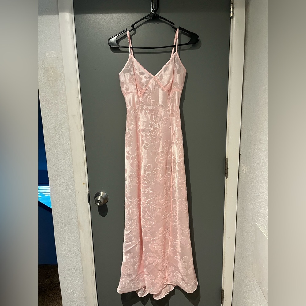 Vintage Victoria's Secret Rose Baby Pink Gold Label